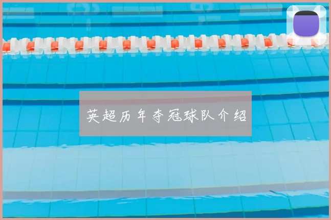 英超历年夺冠球队介绍