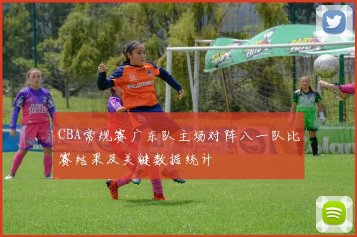 CBA常规赛广东队主场对阵八一队比赛结果及关键数据统计