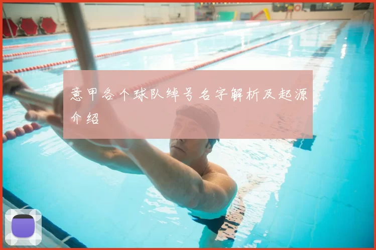 意甲各个球队绰号名字解析及起源介绍