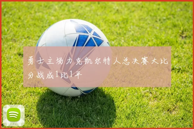 勇士主场力克凯尔特人总决赛大比分战成1比1平