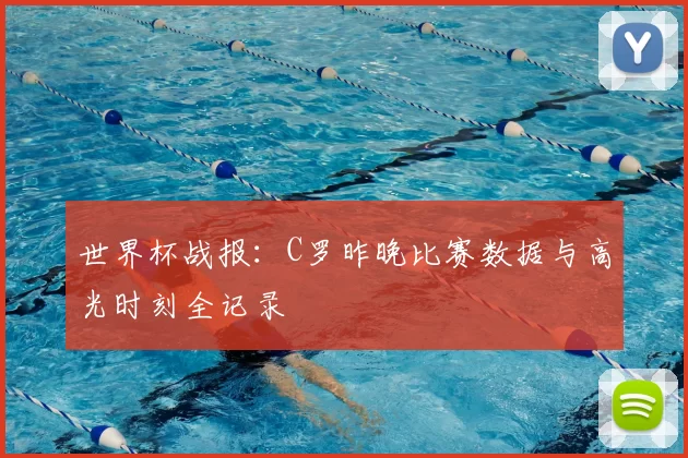 世界杯战报:C罗昨晚比赛数据与高光时刻全记录