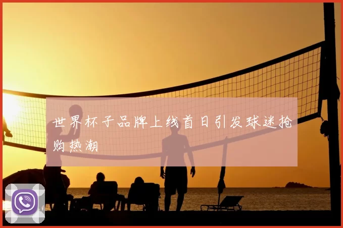 世界杯子品牌上线首日引发球迷抢购热潮