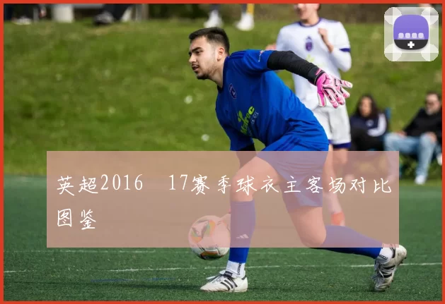 英超2016–17赛季球衣主客场对比图鉴